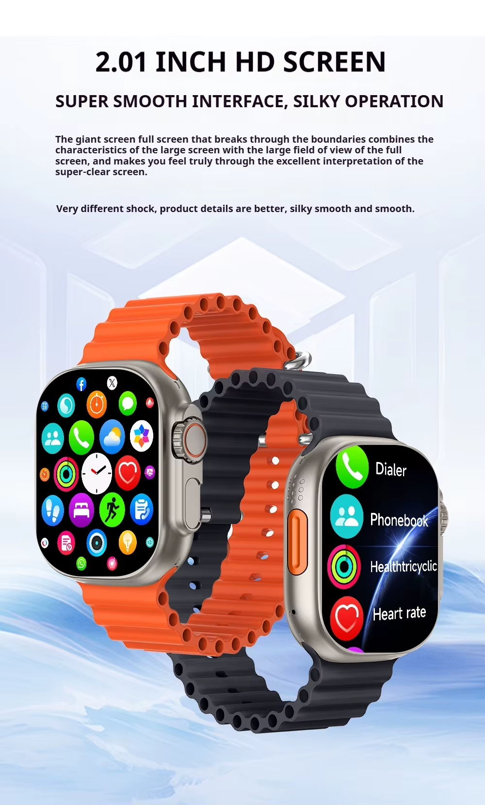 SMART WATCH T20 ULTRA + AUDIFONOS M10 + 4 Pulsos